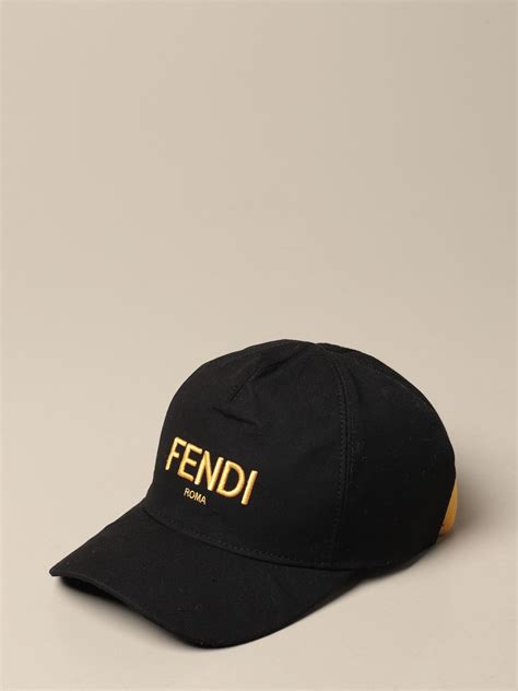 fendi men's hat|fendi cap black.